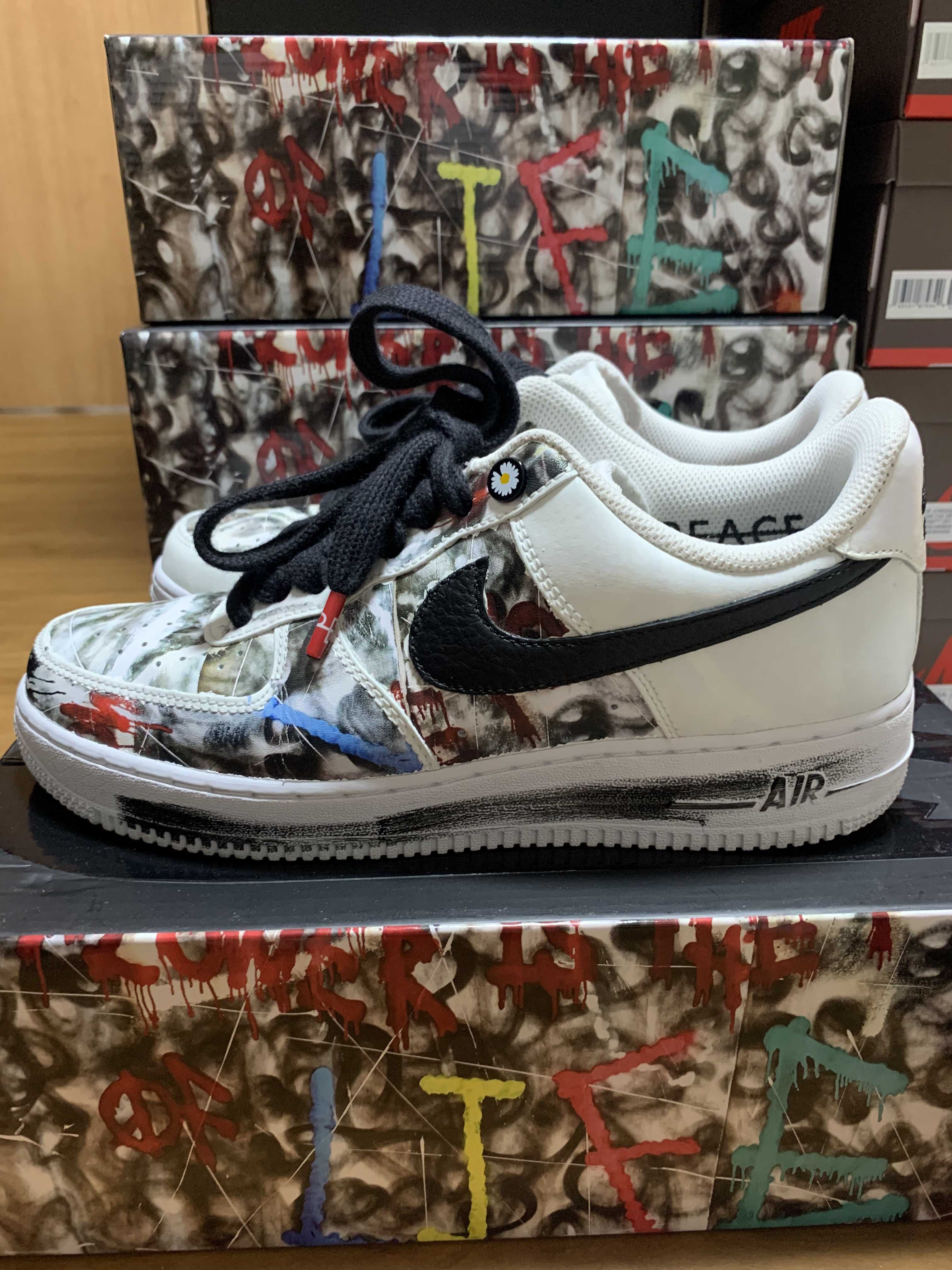 PEACEMINUSONE × Nike Air Force 1 Low "Para-noise/White/Black" / G-DRAGON