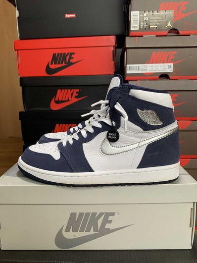 Nike Air Jordan 1 High OG CO.JP "White/Midnight Navy" (2020)(ブリーフケースなし)