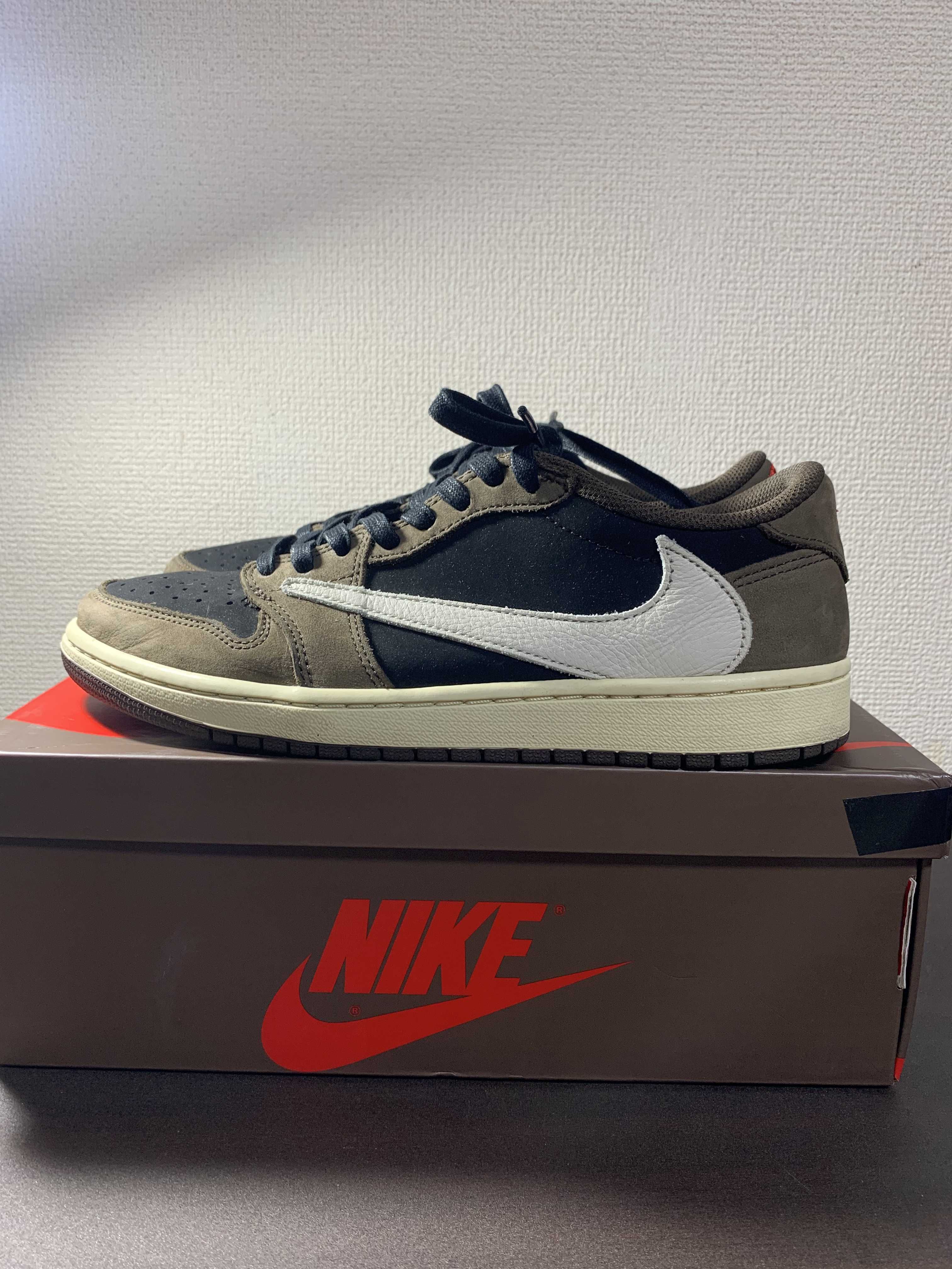 Travis Scott × Nike Air Jordan 1 Low OG SP-T "Black/Dark Mocha"