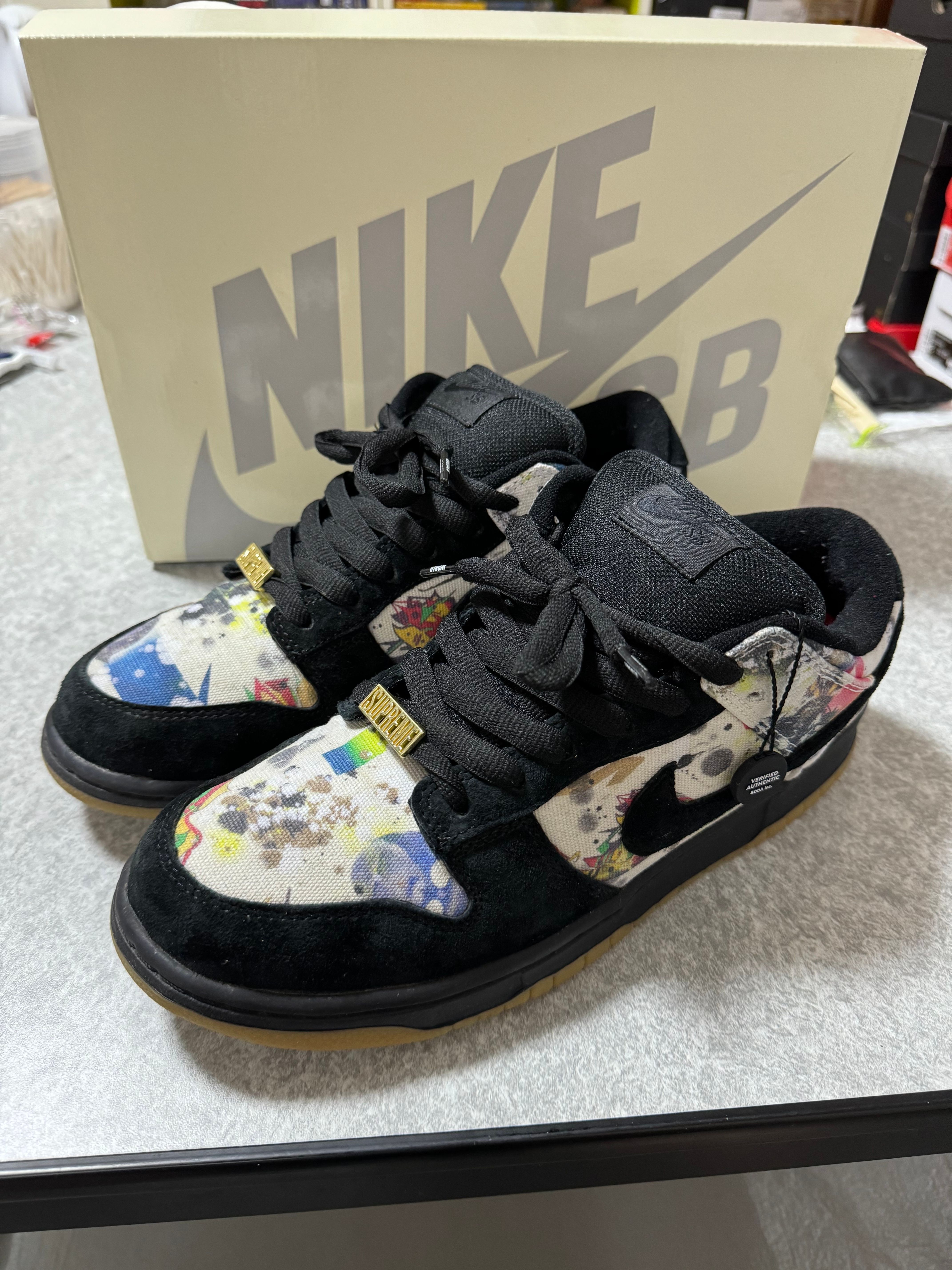 Supreme × Nike SB Dunk Low "Rammellzee"