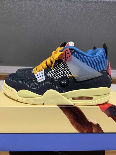UNION × NIKE AIR JORDAN 4 "OFF NOIR"