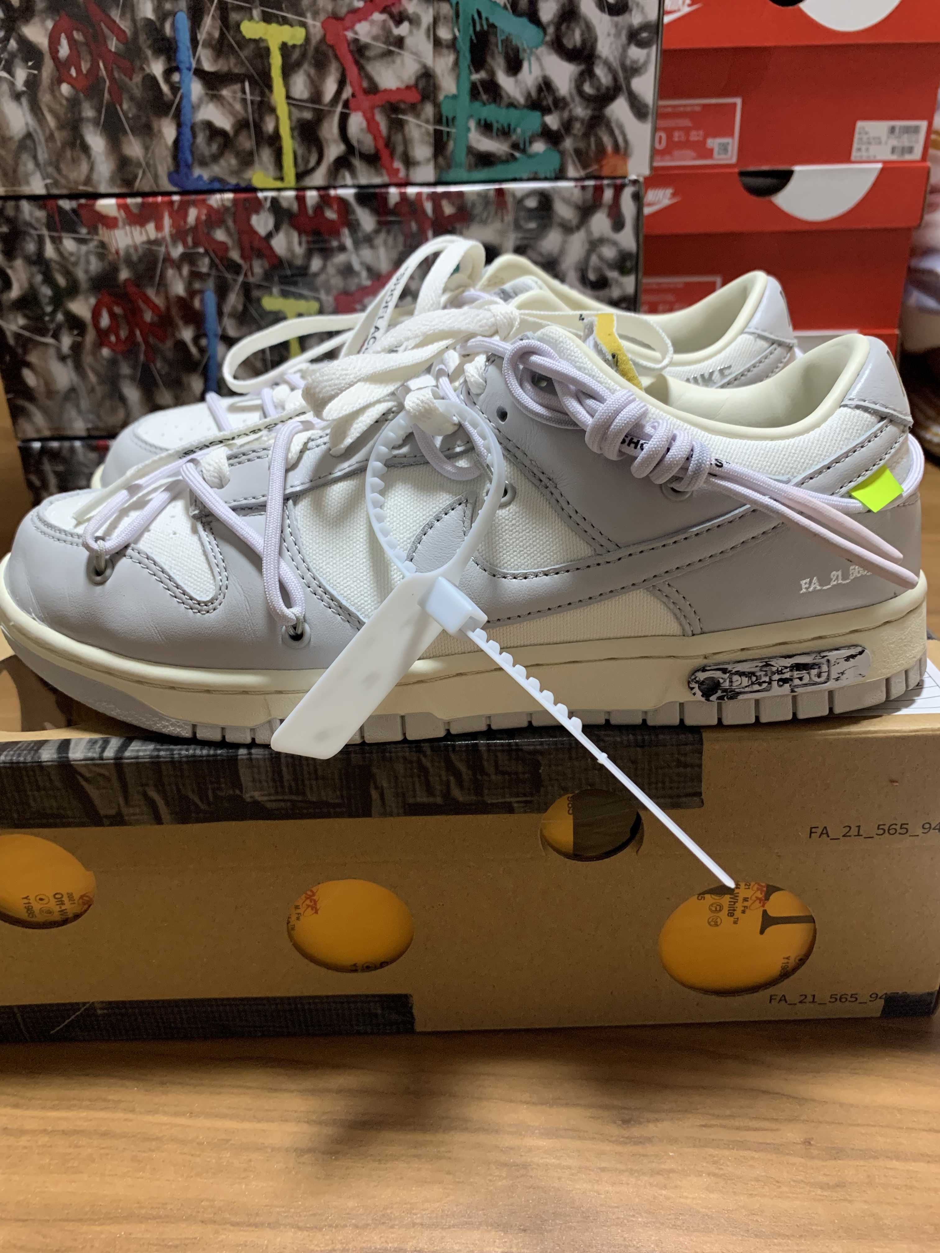 Off-White × Nike Dunk Low 1 of 50 "Lot.49"