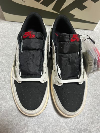 Travis Scott × Nike Women's Air Jordan 1 Low OG "Medium Olive"