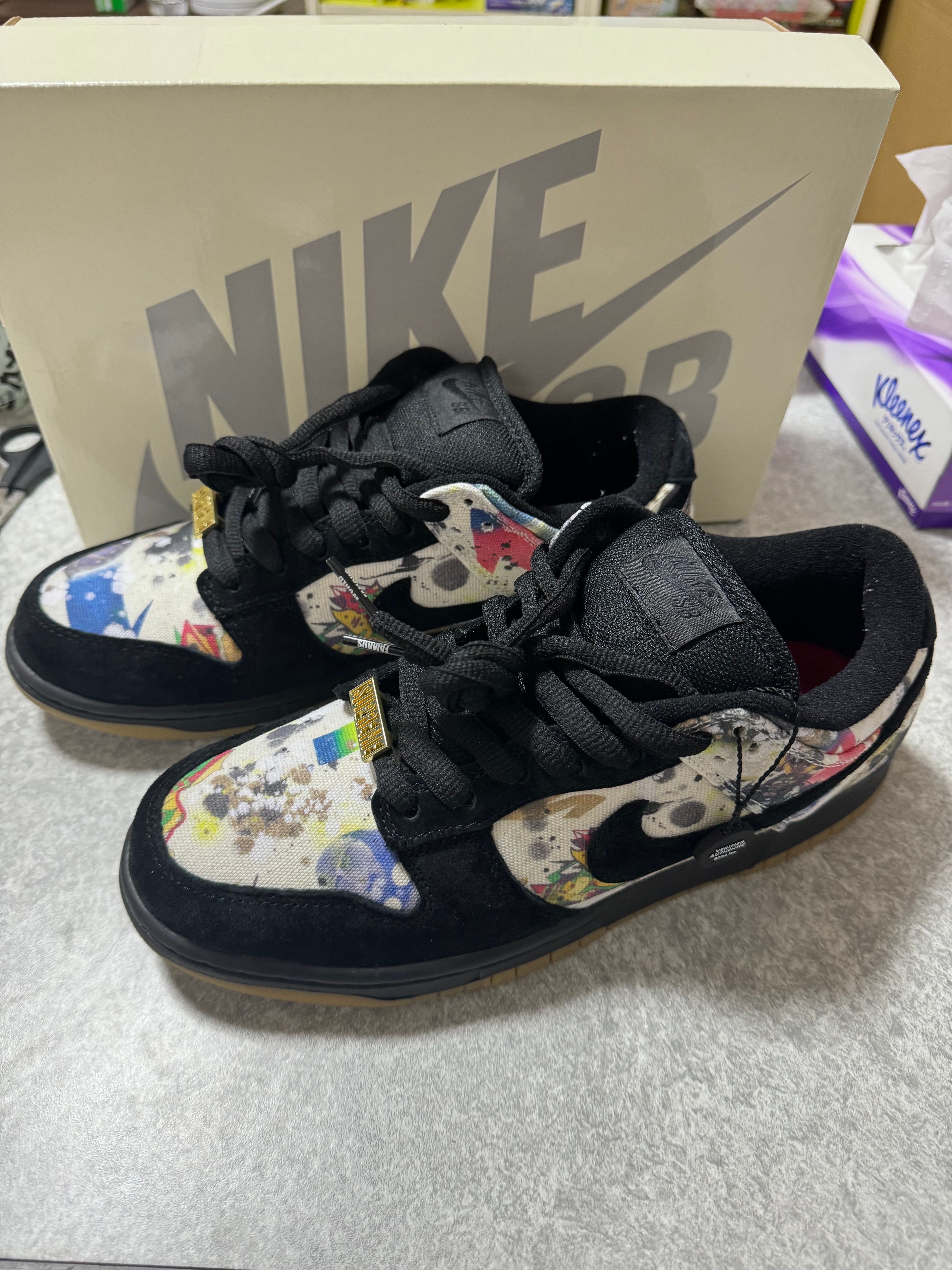 Supreme × Nike SB Dunk Low "Rammellzee"