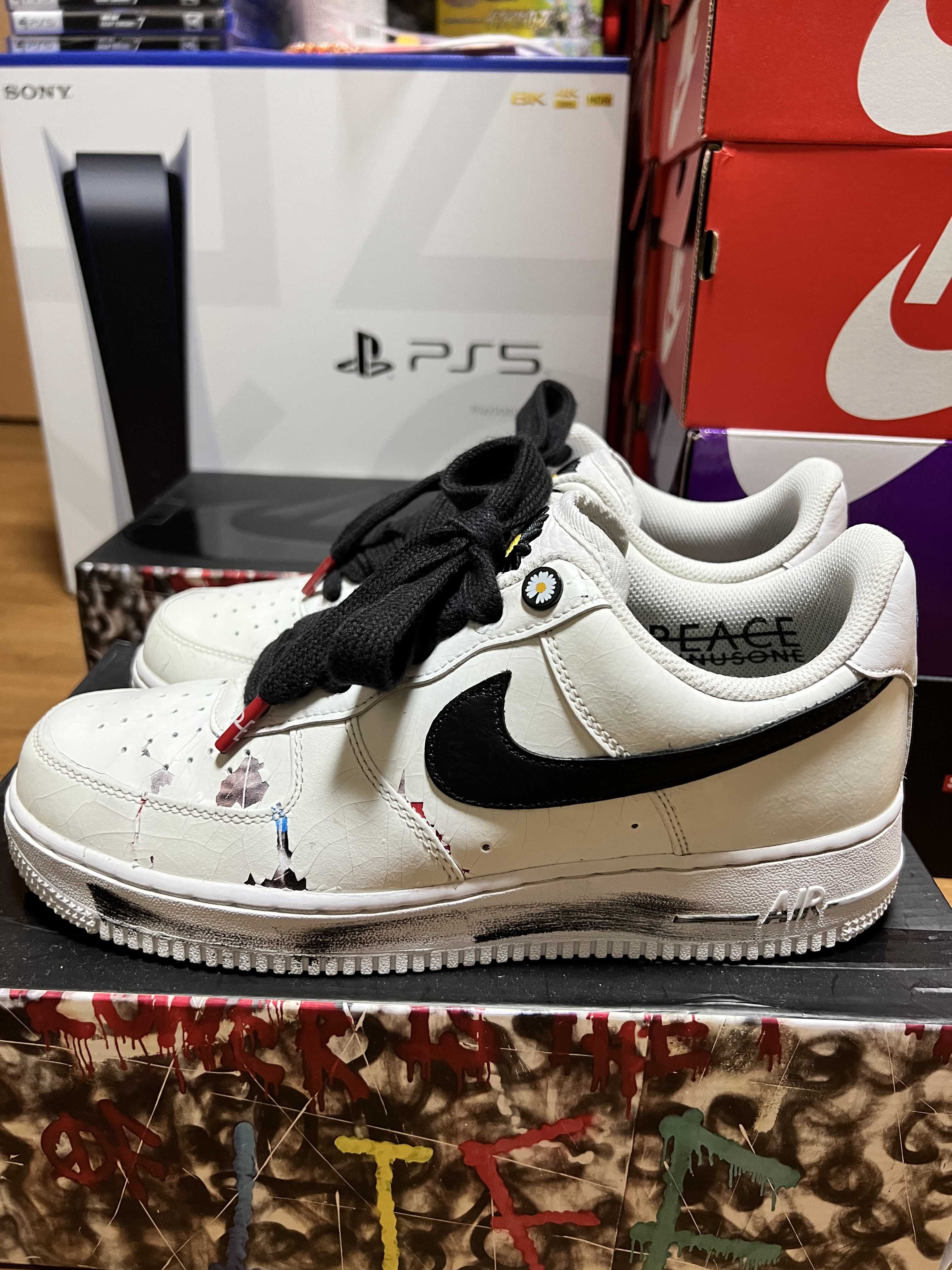 PEACEMINUSONE × Nike Air Force 1 Low "Para-noise/White/Black" / G-DRAGON