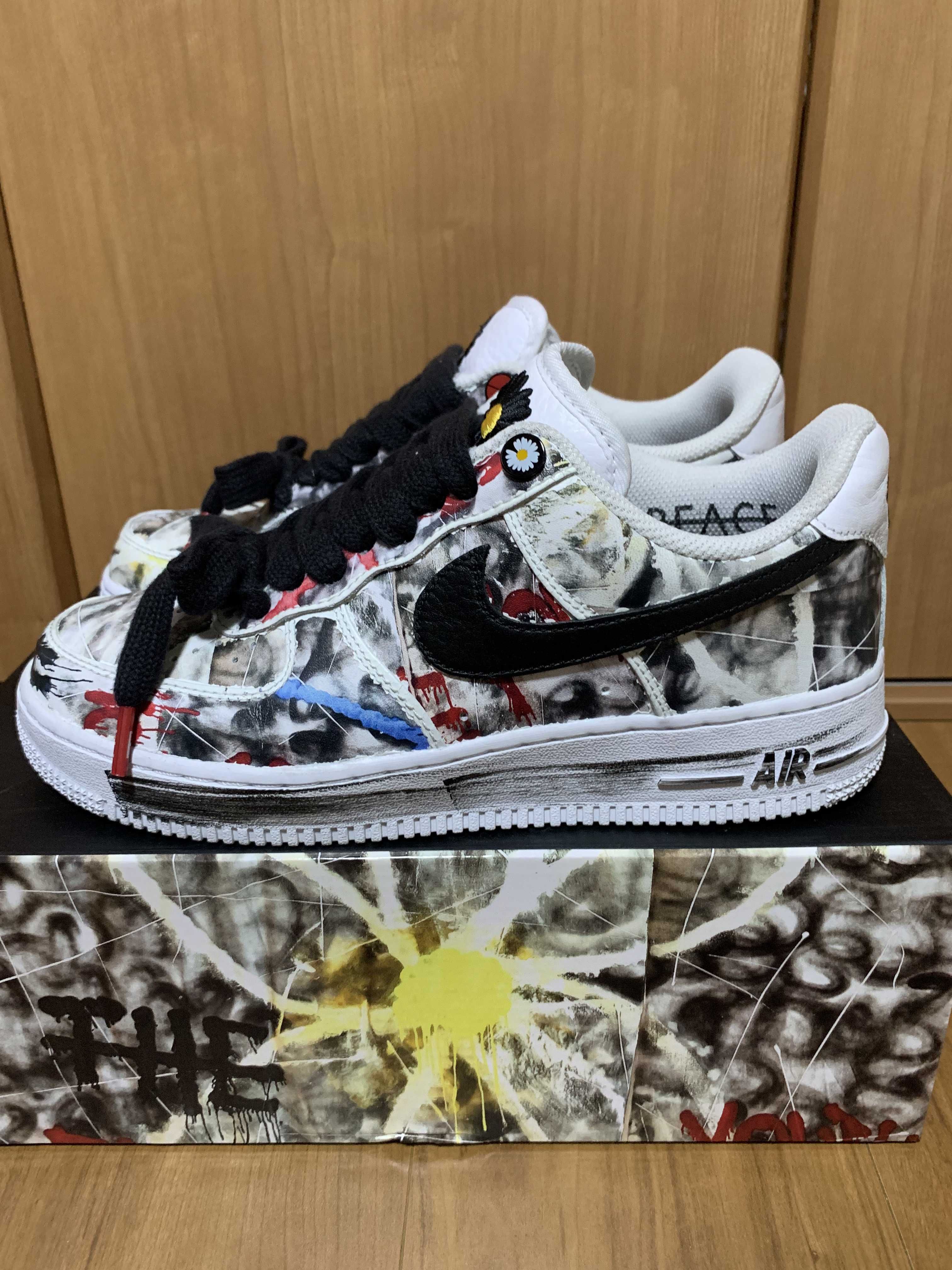 PEACEMINUSONE × Nike Air Force 1 Low "Para-noise/White/Black" / G-DRAGON