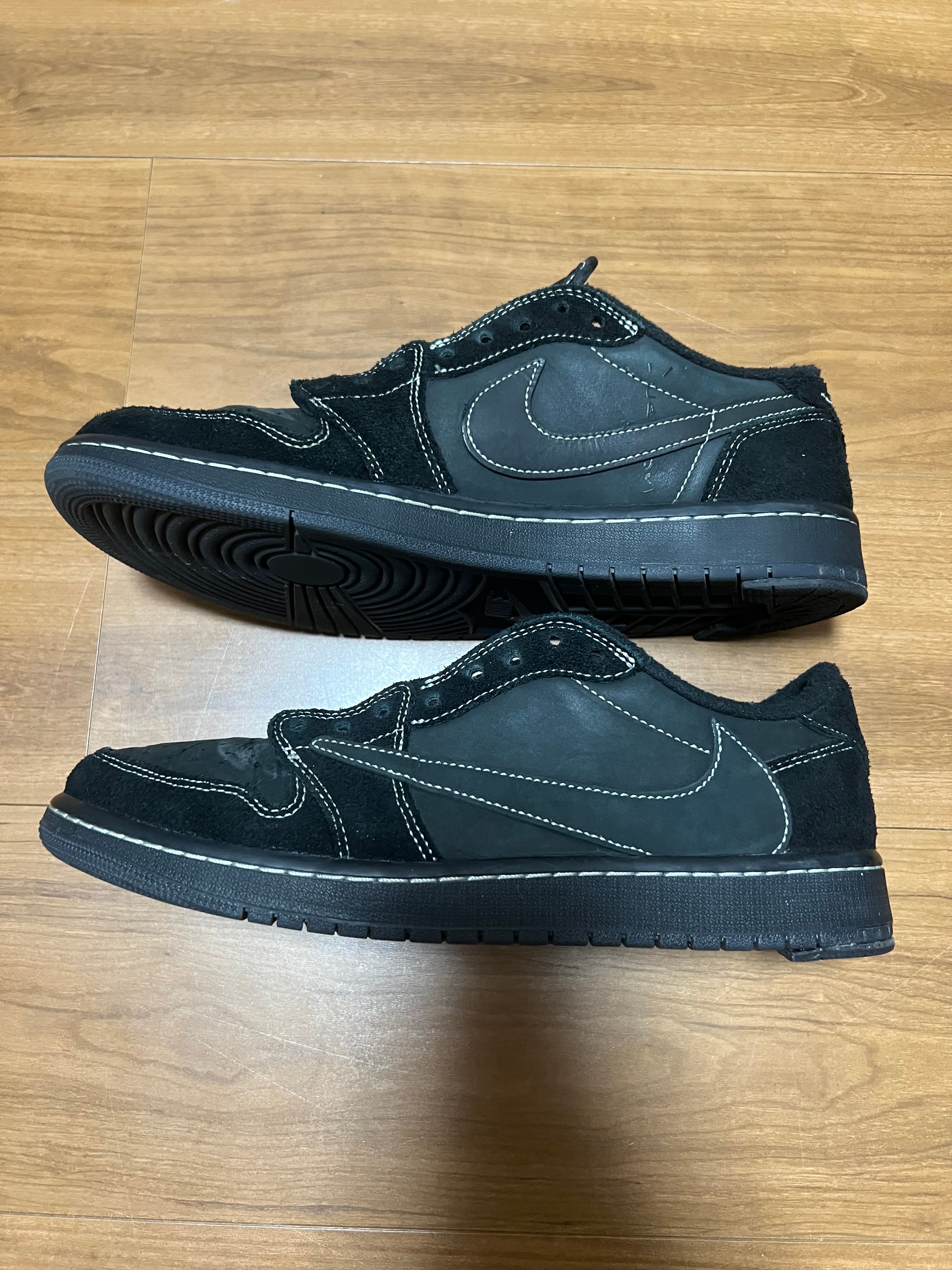 Travis Scott × Nike Air Jordan 1 Low OG SP "Black Phantom"