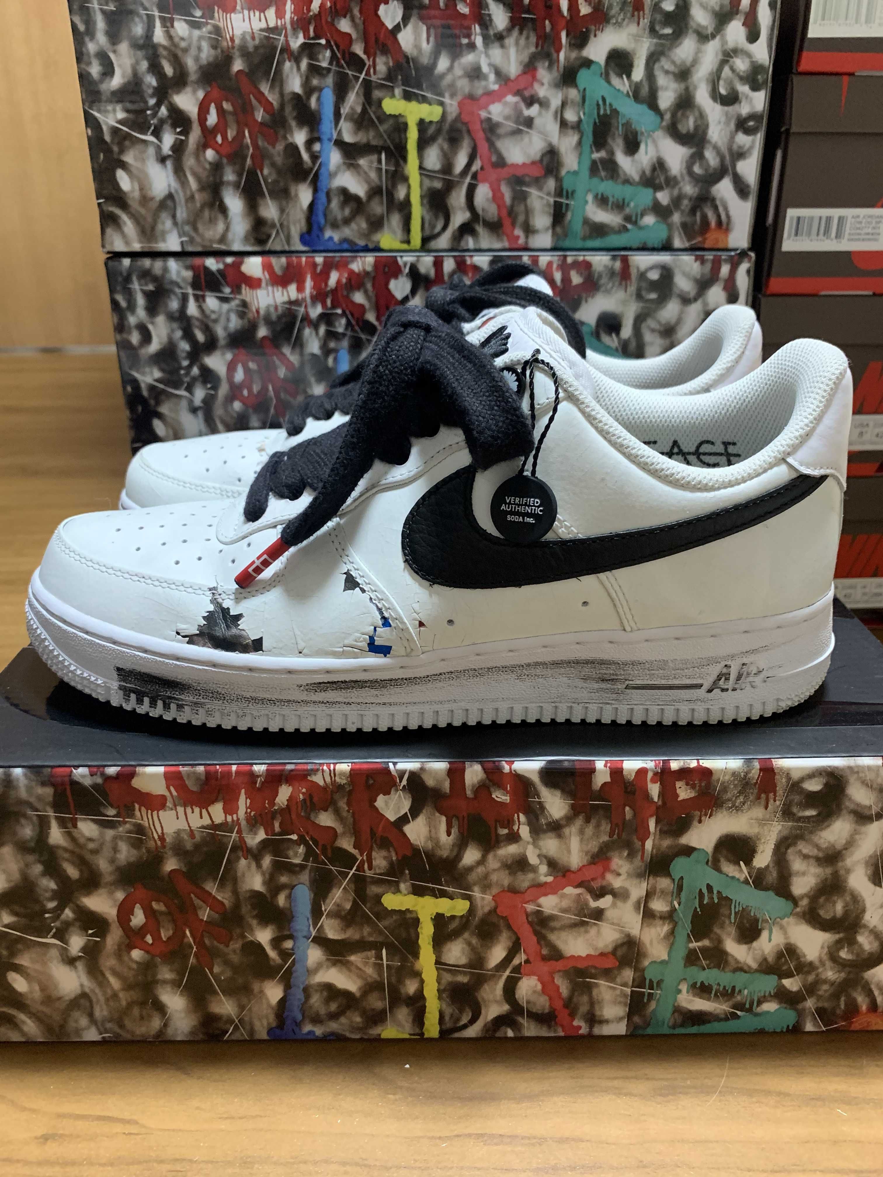 PEACEMINUSONE × Nike Air Force 1 Low "Para-noise/White/Black" / G-DRAGON