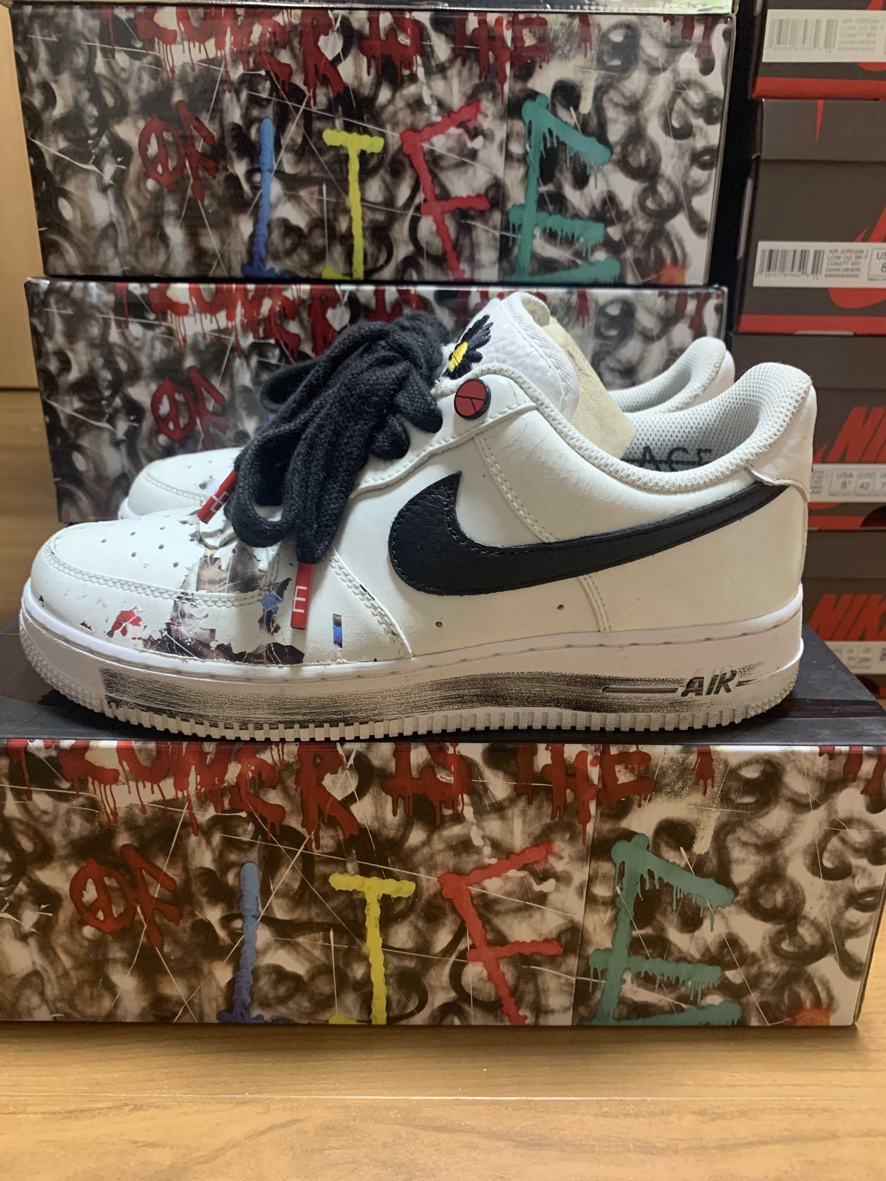 PEACEMINUSONE × Nike Air Force 1 Low "Para-noise/White/Black" / G-DRAGON
