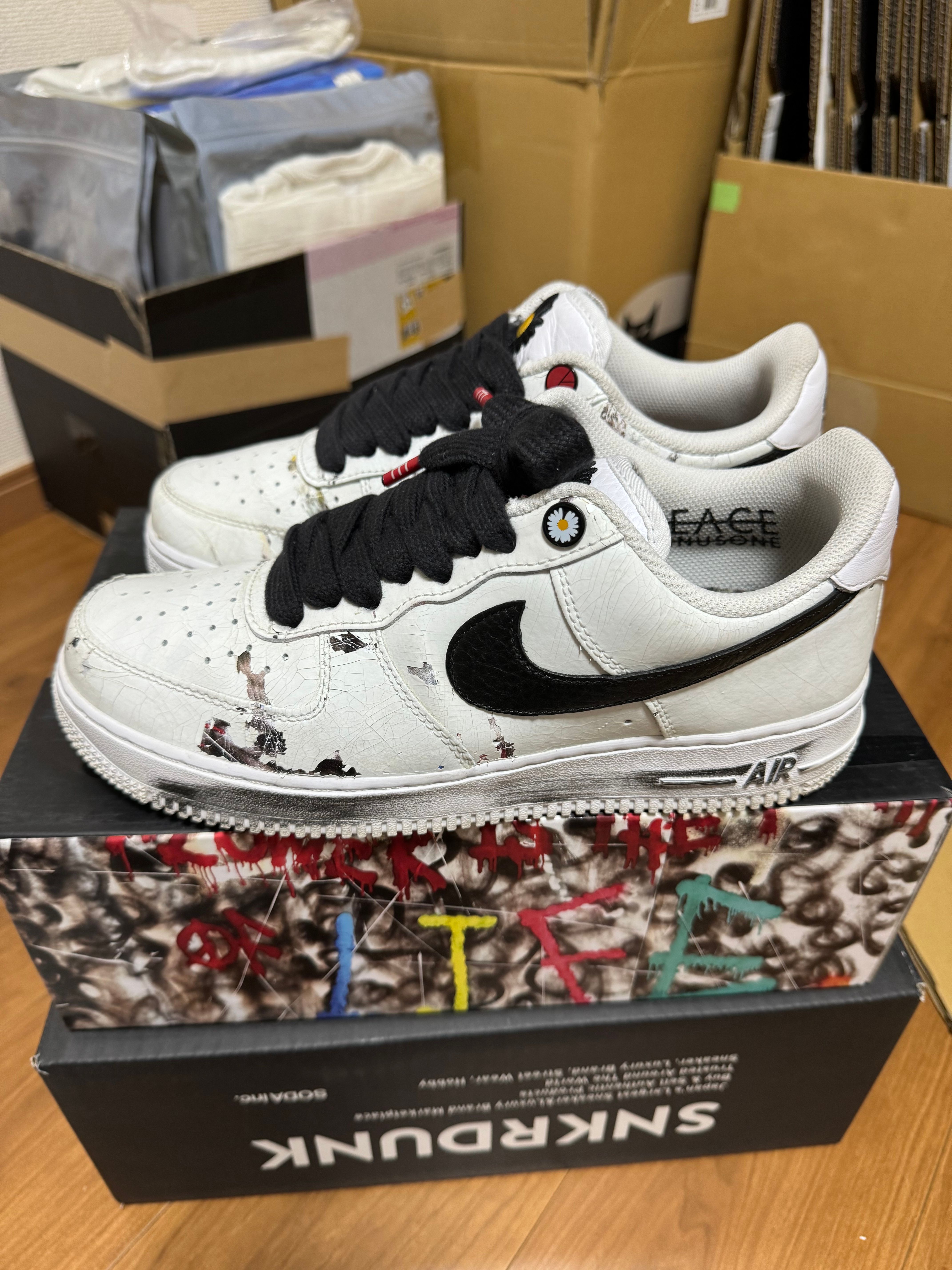 PEACEMINUSONE × Nike Air Force 1 Low "Para-noise/White/Black" / G-DRAGON