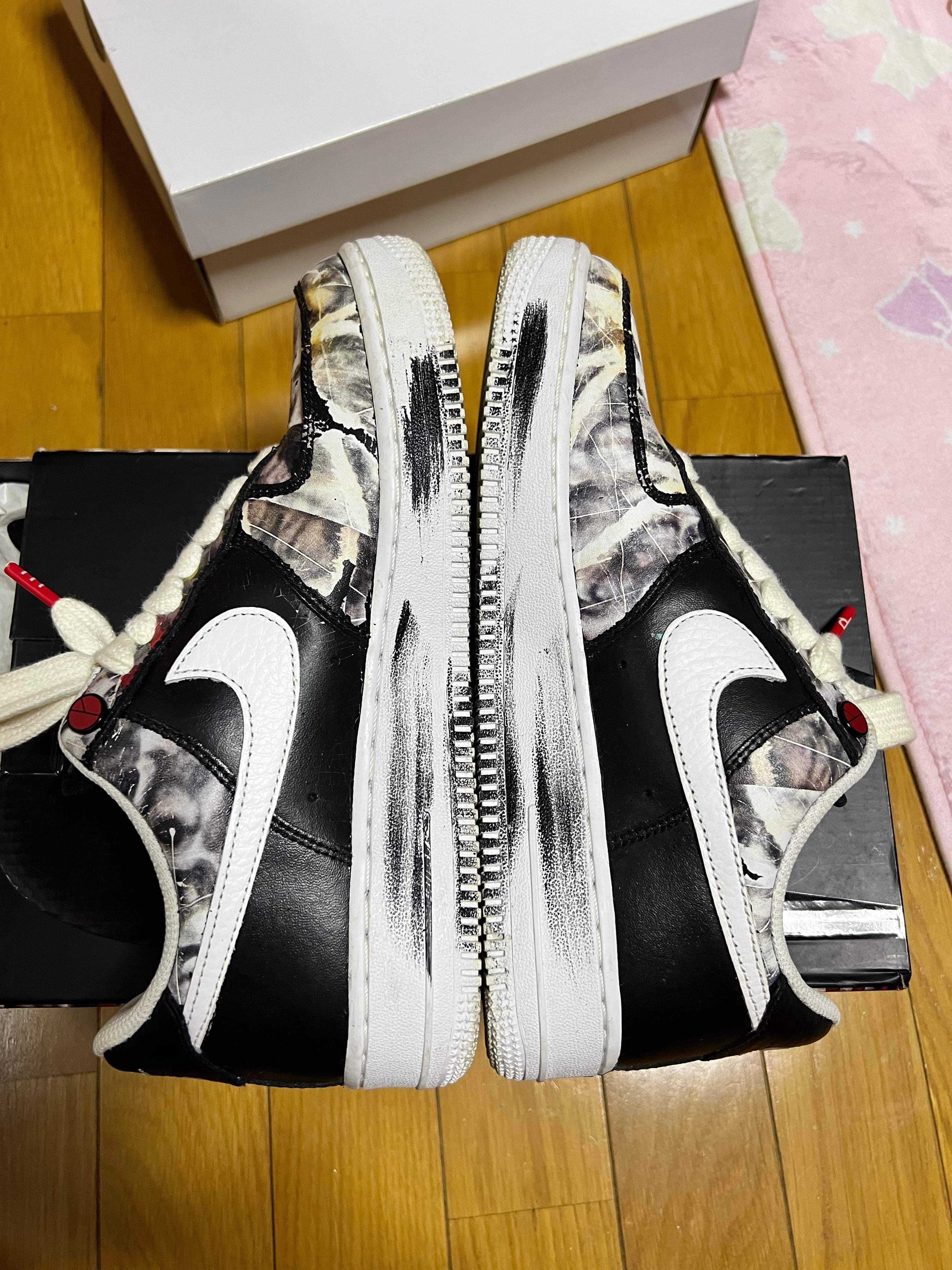 PEACEMINUSONE × Nike Air Force 1 Low Para Noise "Black" / G-DRAGON