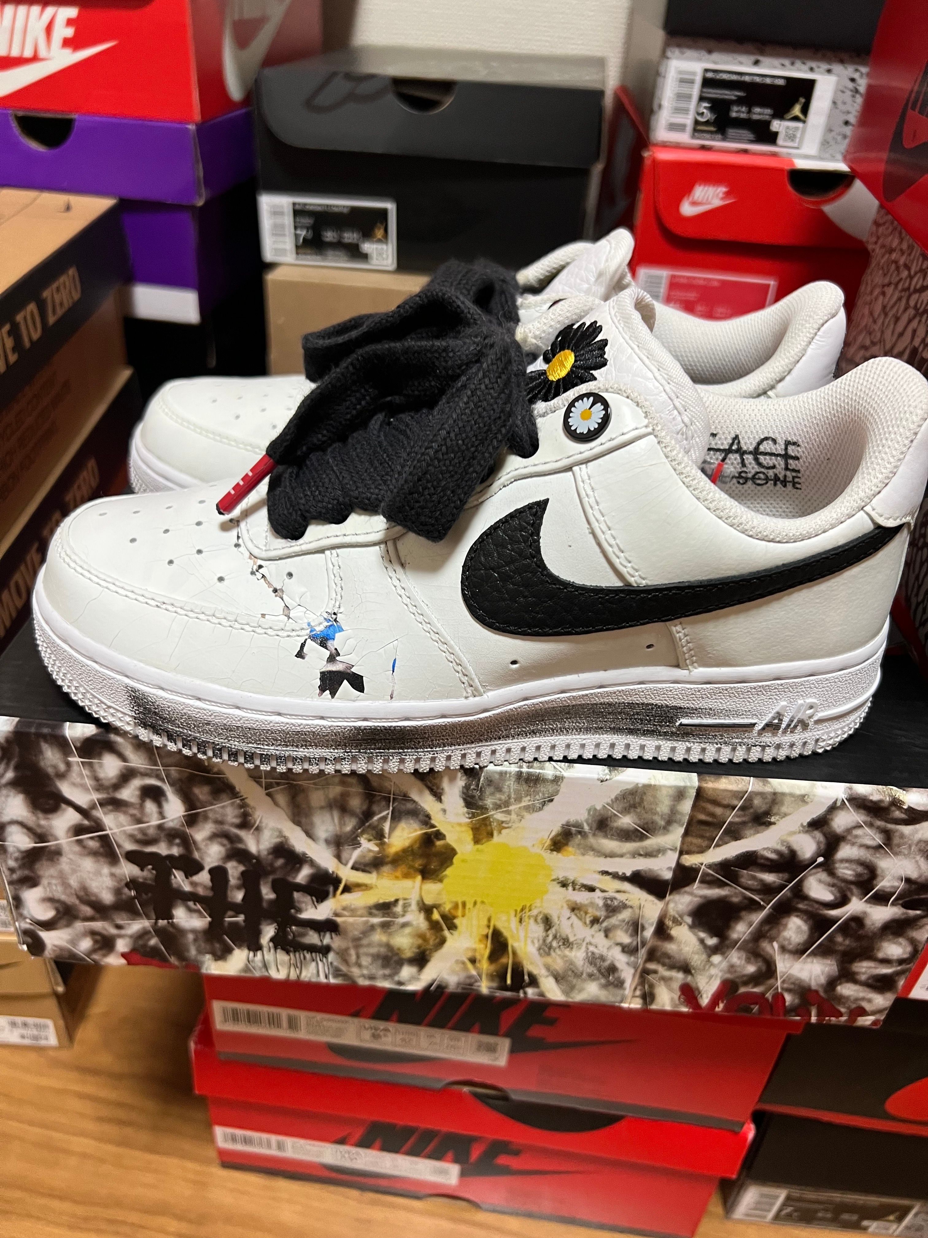 PEACEMINUSONE × Nike Air Force 1 Low "Para-noise/White/Black" / G-DRAGON