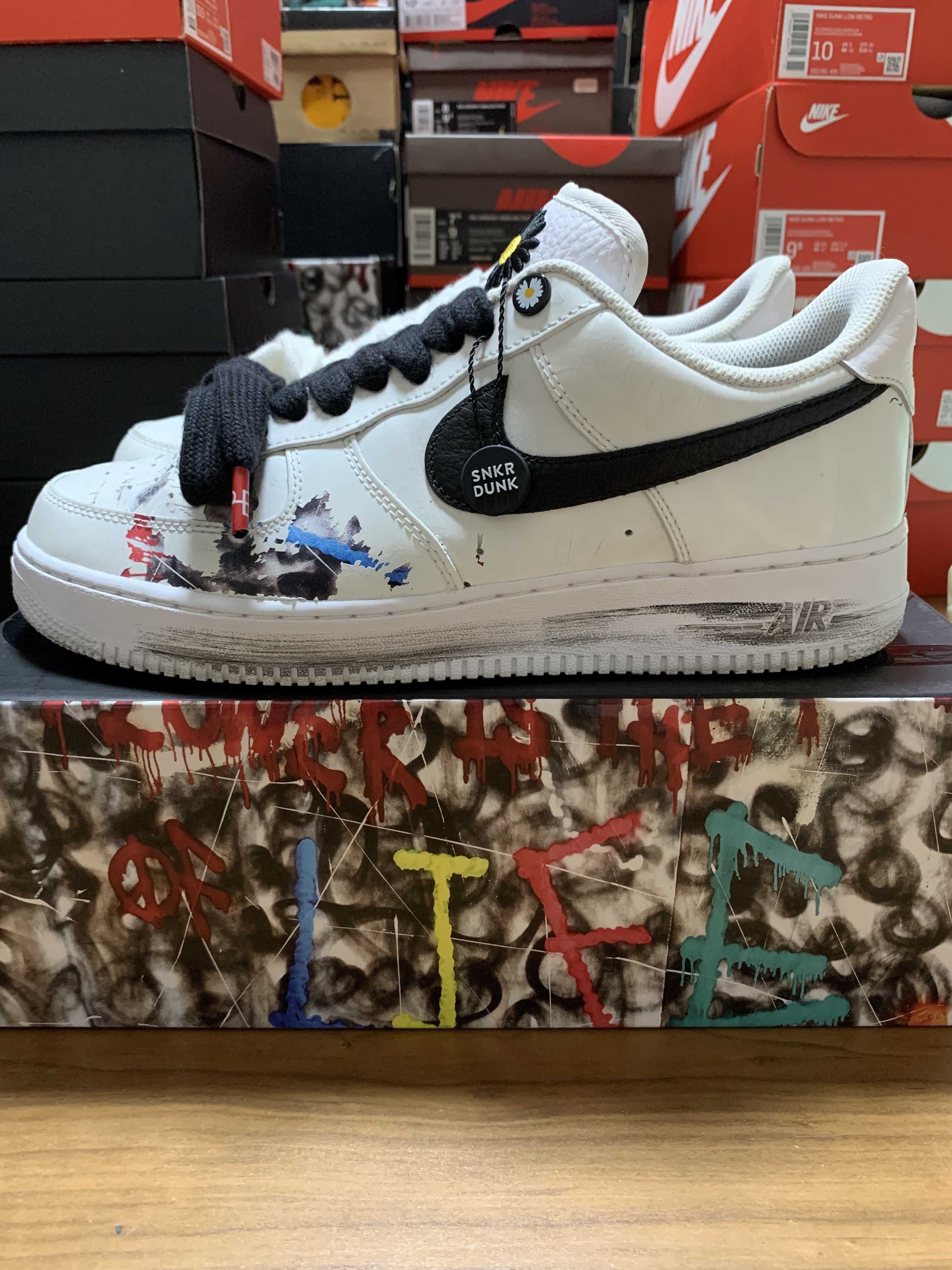 PEACEMINUSONE × Nike Air Force 1 Low "Para-noise/White/Black" / G-DRAGON