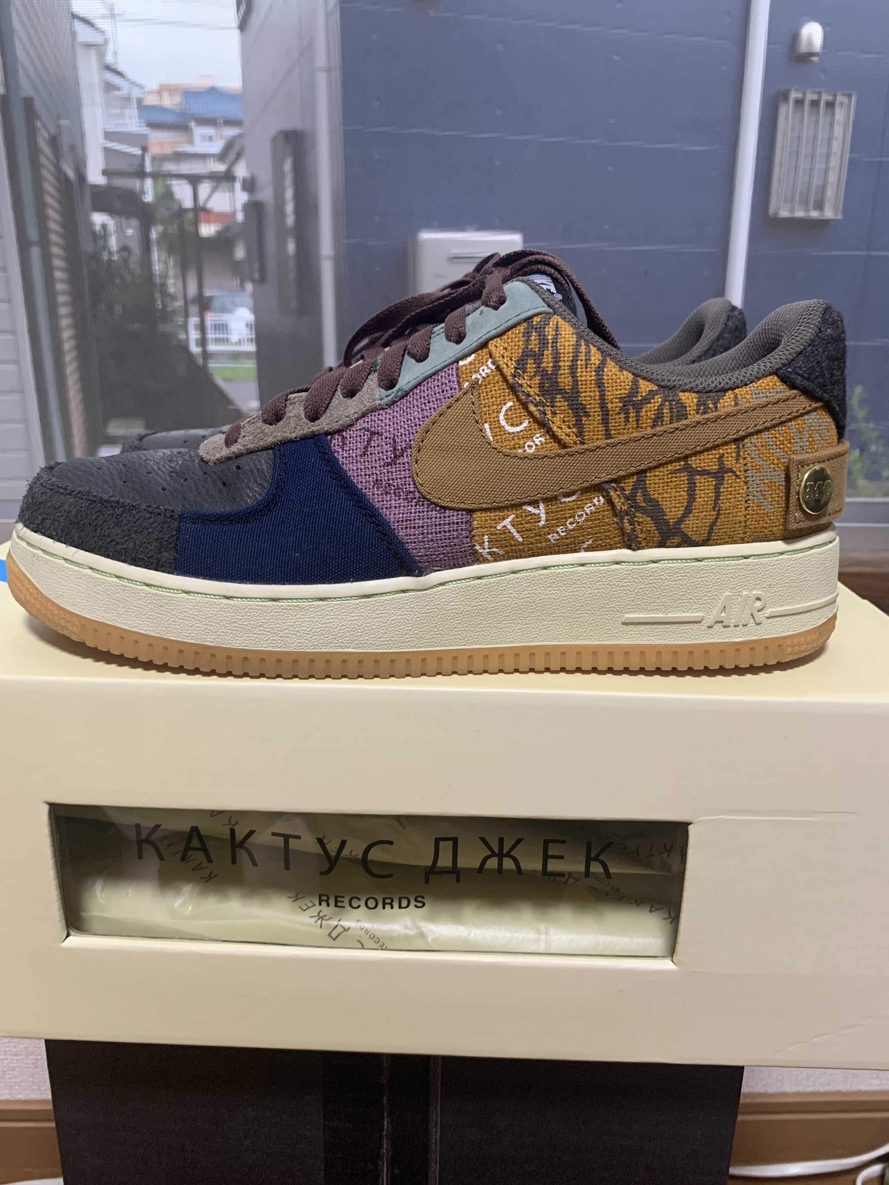 Travis Scott × Nike Air Force 1 Low Cactus Jack "Multi Color"