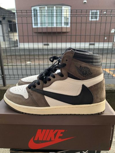 Travis Scott × Nike Air Jordan 1 Retro High OG TS SP "Sail/Dark Mocha"