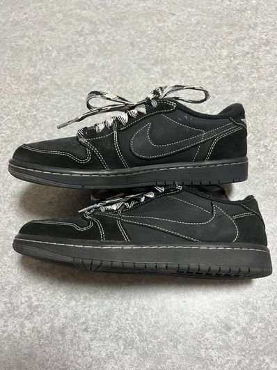 Travis Scott × Nike Air Jordan 1 Low OG SP "Black Phantom"
