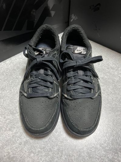 Travis Scott × Nike Air Jordan 1 Low OG SP "Black Phantom"