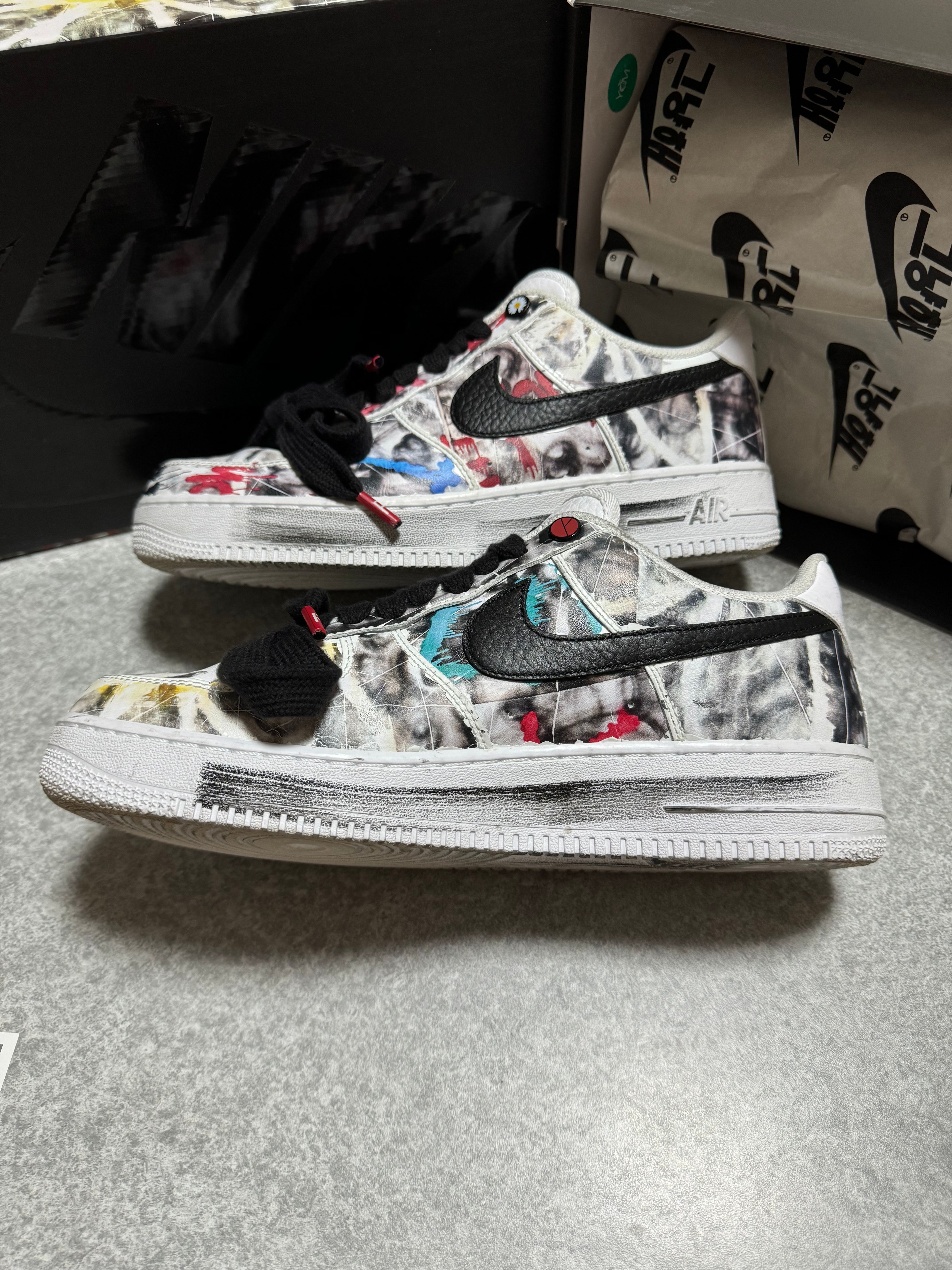 PEACEMINUSONE × Nike Air Force 1 Low "Para-noise/White/Black" / G-DRAGON