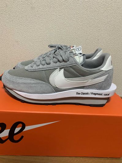 Fragment × sacai × Nike LD Waffle "Light Smoke Grey"