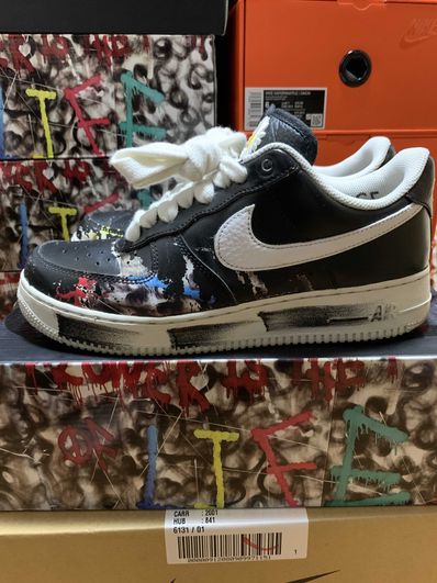 PEACEMINUSONE × Nike Air Force 1 Low Para Noise "Black" / G-DRAGON