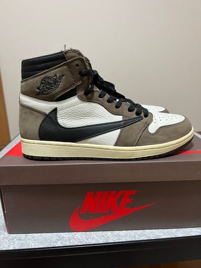 Travis Scott × Nike Air Jordan 1 Retro High OG TS SP "Sail/Dark Mocha"