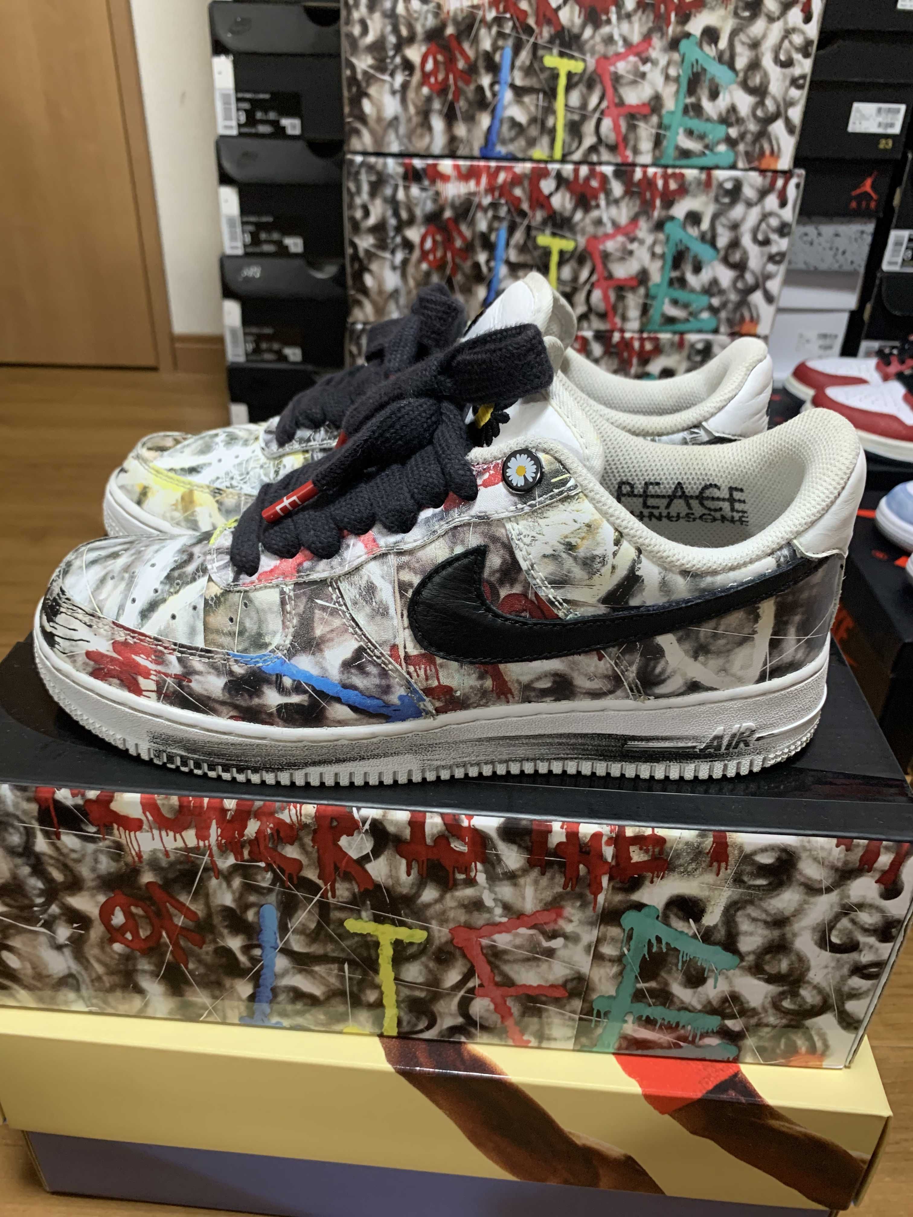 PEACEMINUSONE × Nike Air Force 1 Low "Para-noise/White/Black" / G-DRAGON
