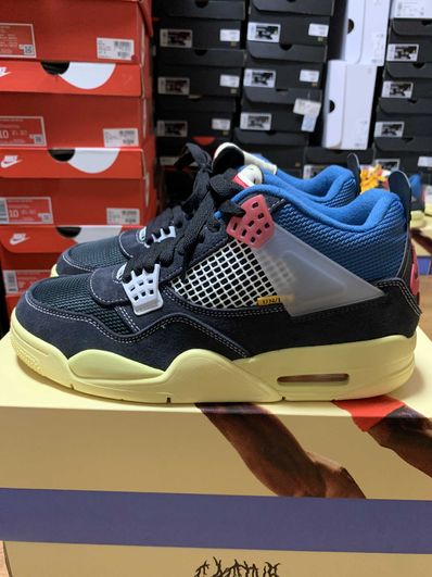 UNION × NIKE AIR JORDAN 4 "OFF NOIR"