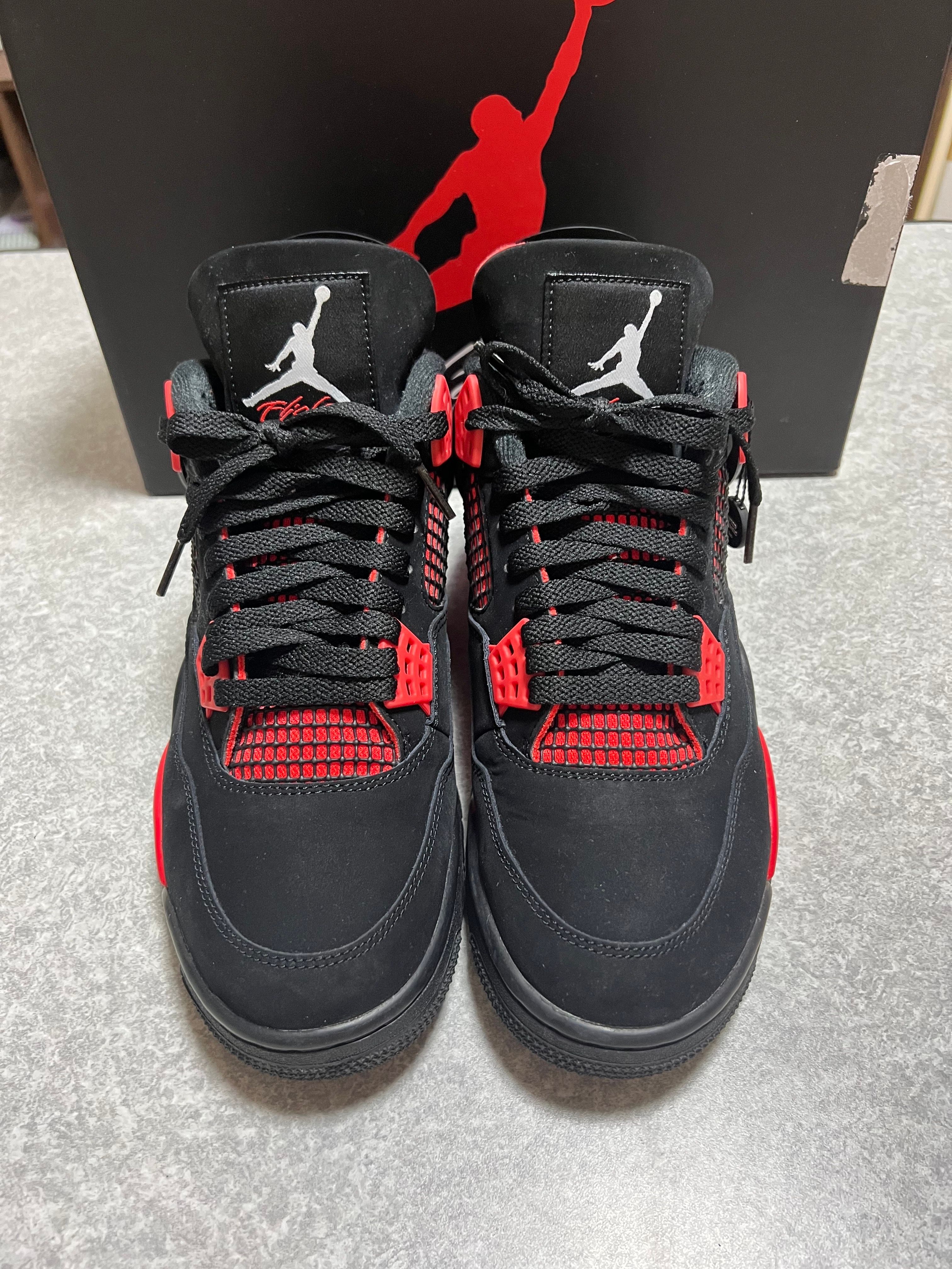 Nike Air Jordan 4 "Red Thunder/Crimson"