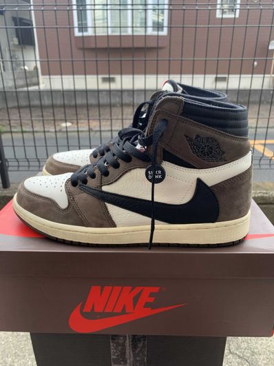 Travis Scott × Nike Air Jordan 1 Retro High OG TS SP "Sail/Dark Mocha"