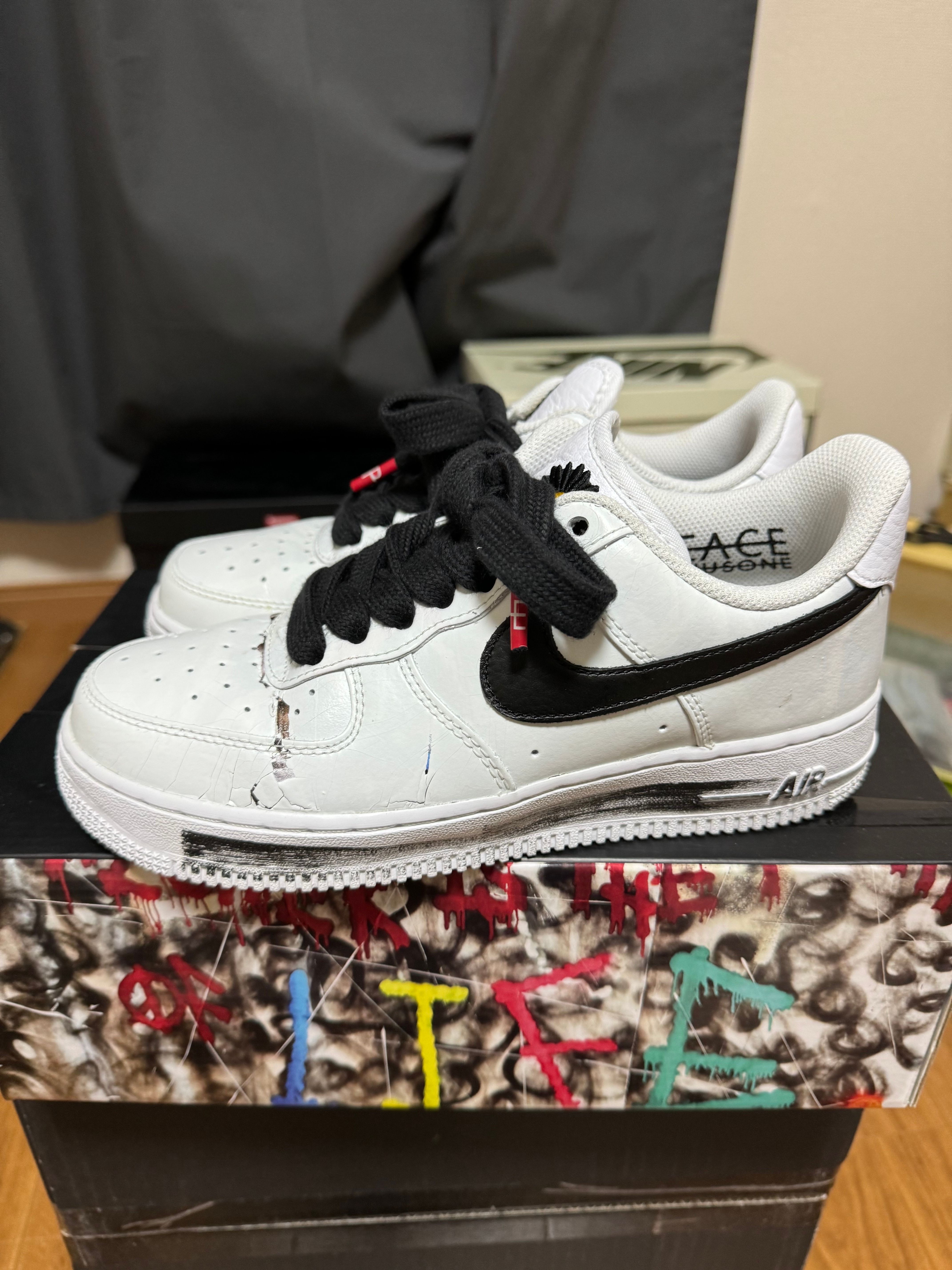 PEACEMINUSONE × Nike Air Force 1 Low "Para-noise/White/Black" / G-DRAGON