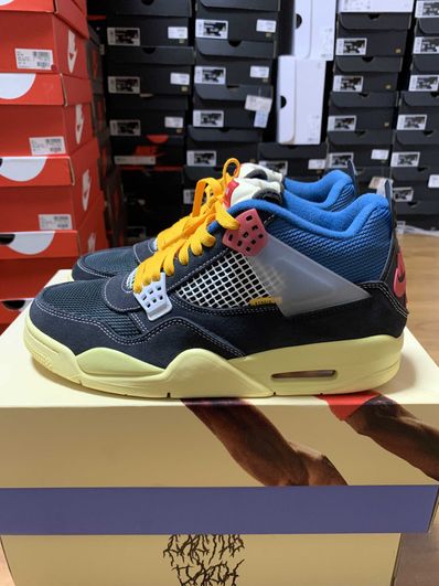 UNION × NIKE AIR JORDAN 4 "OFF NOIR"