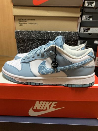 Nike Women's Dunk Low ESS "Blue Paisley"