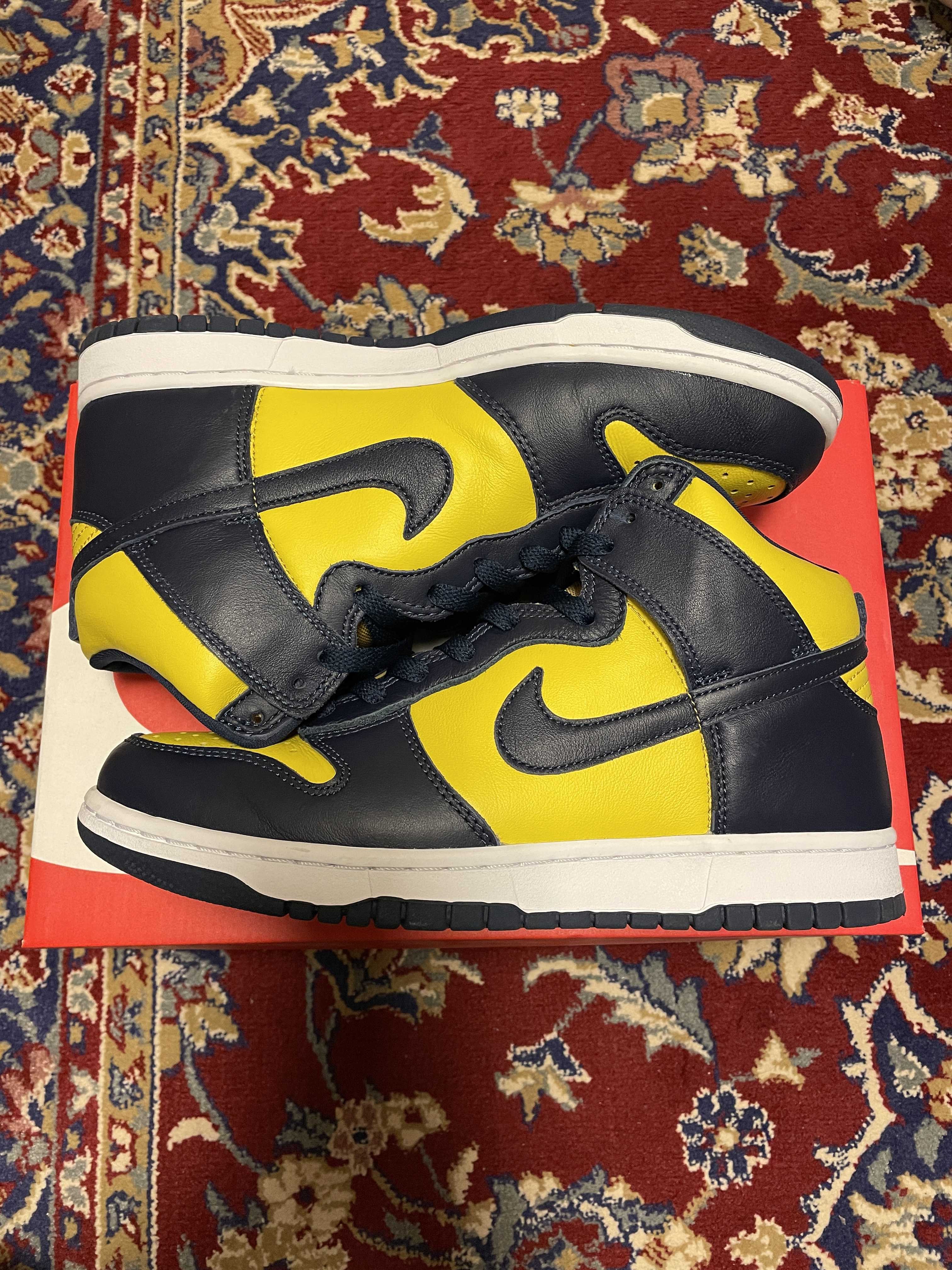 Nike Dunk High "Michigan"