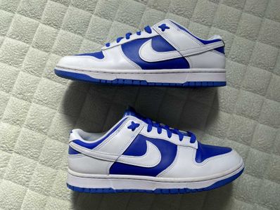 Nike Dunk Low Retro "Racer Blue and White"