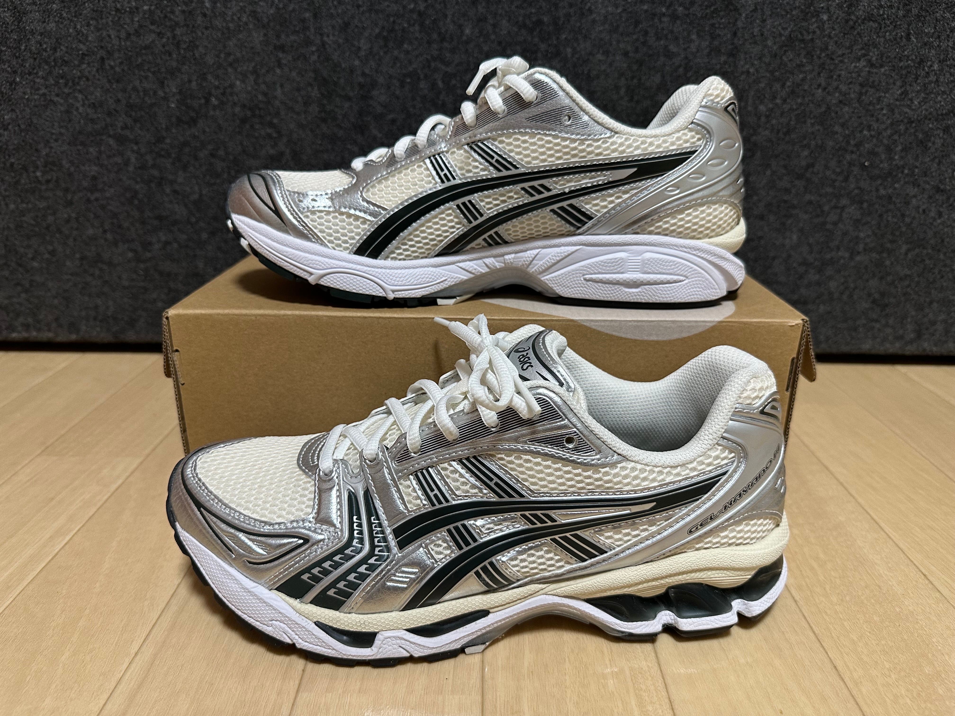 KITH × Asics Gel-Kayano 14 "Cream/Scarab" (1201A954-100)