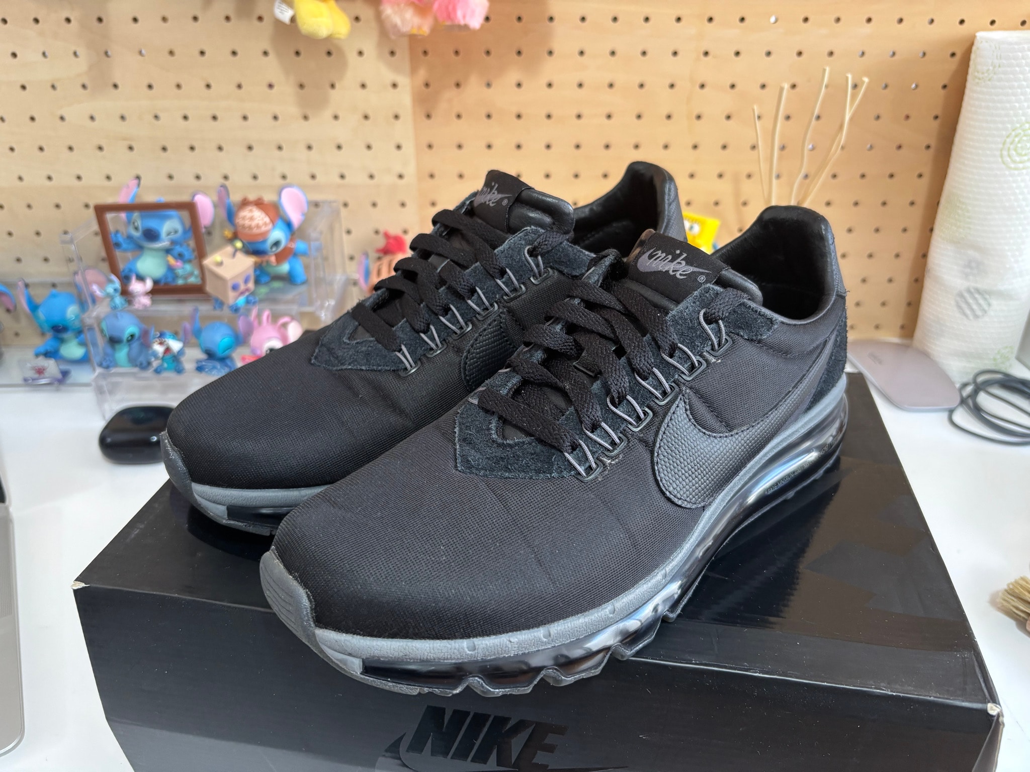 fragment design × Nike Air Max LD-ZERO "Triple Black"