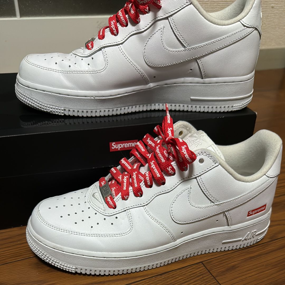 Supreme × Nike Air Force 1 Low "White"