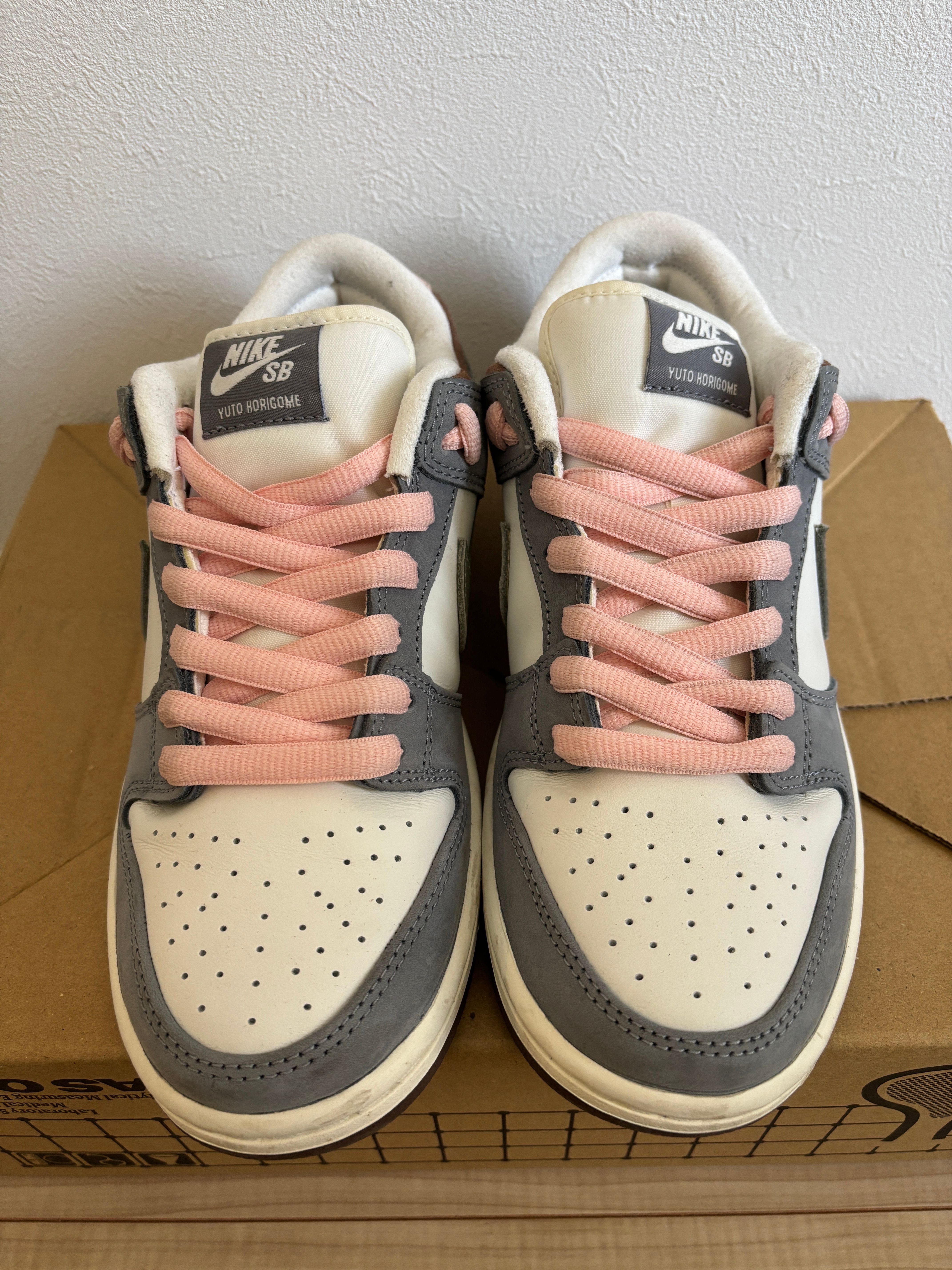 堀米 雄斗(Yuto Horigome) × Nike SB Dunk Low Pro QS "Wolf Grey"