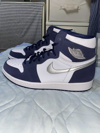 Nike Air Jordan 1 High OG CO.JP "White/Midnight Navy" (2020)(ブリーフケースなし)