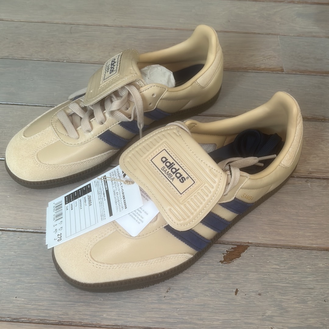 adidas Samba LT "Beige/Dark Blue/Gum" (BILLY'S Exclusive)