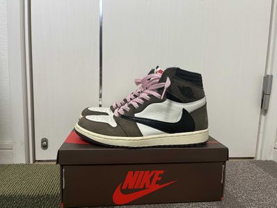 Travis Scott × Nike Air Jordan 1 Retro High OG TS SP "Sail/Dark Mocha"