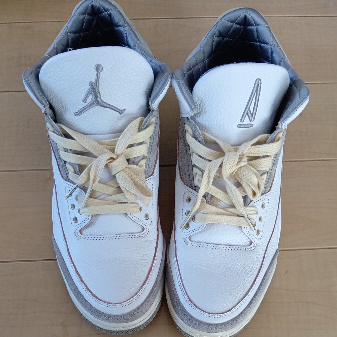 A Ma Maniere × Nike Women's Air Jordan 3 Retro SP "White/Medium Grey Violet Ore"
