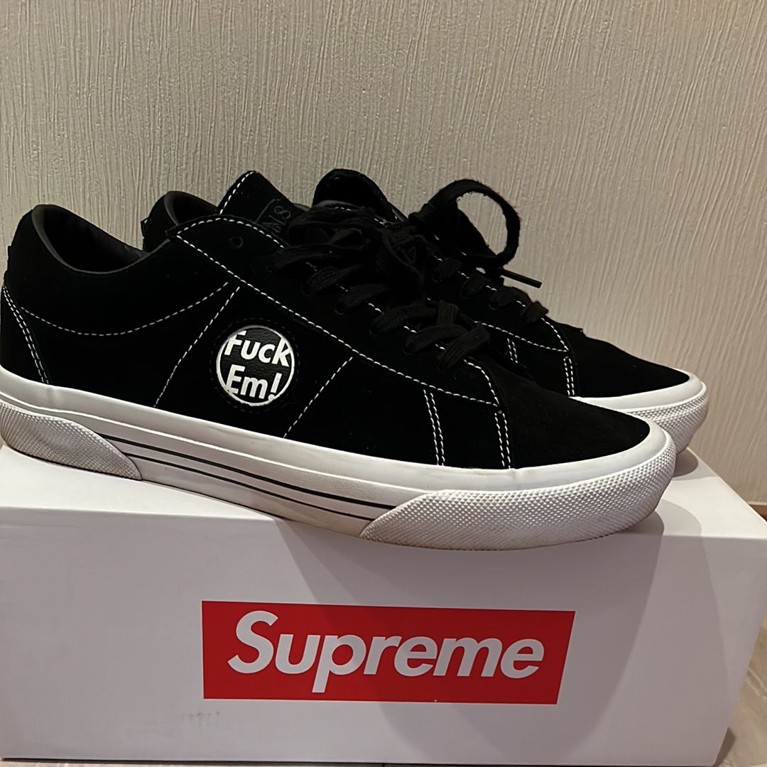 Supreme × Vans Sid "Black"