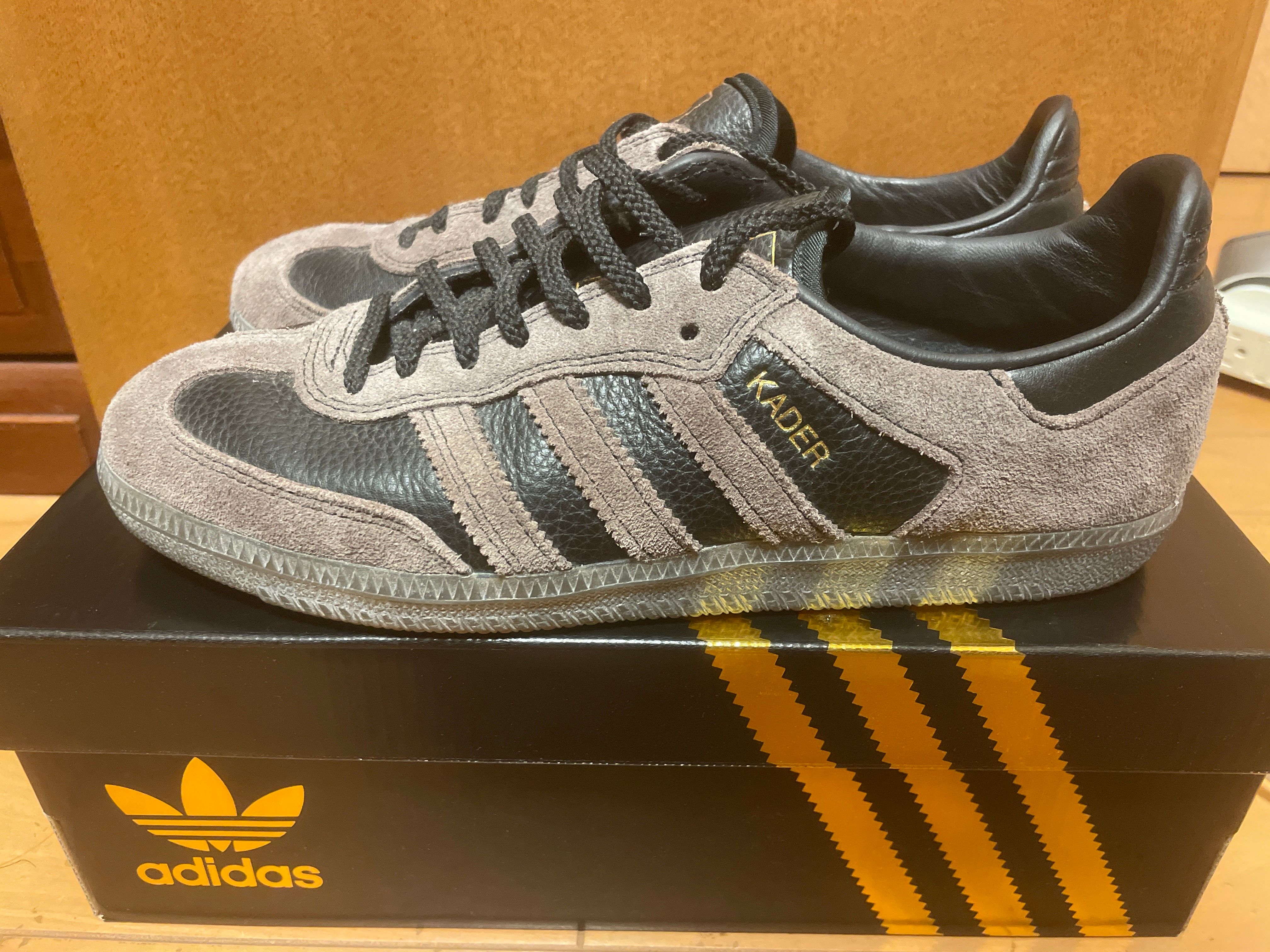 Kader Sylla × adidas Samba ADV "Core Black/Brown/Gum"