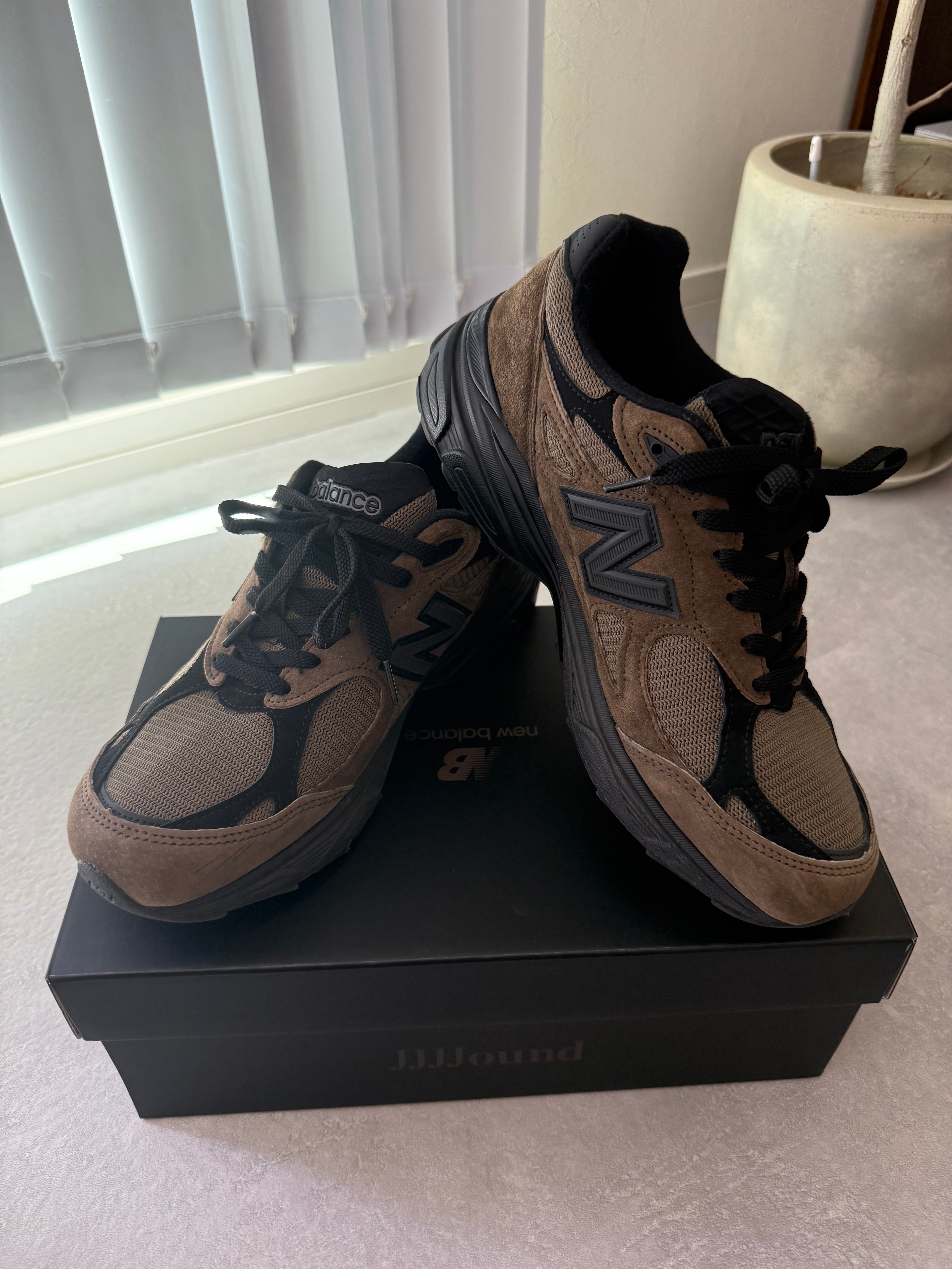 JJJJound × New Balance 990V3 "Slate Black"