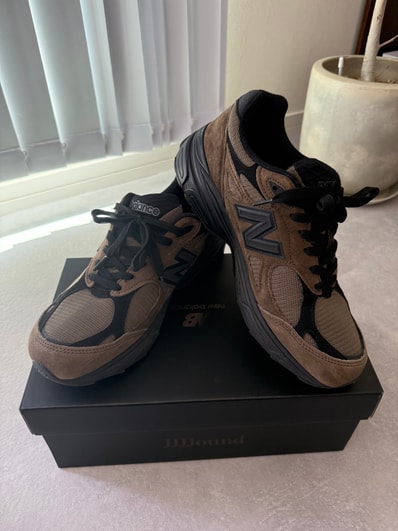 JJJJound × New Balance 990V3 "Slate Black"