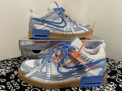 Off-White × Nike Air Rubber Dunk "White/University Blue"