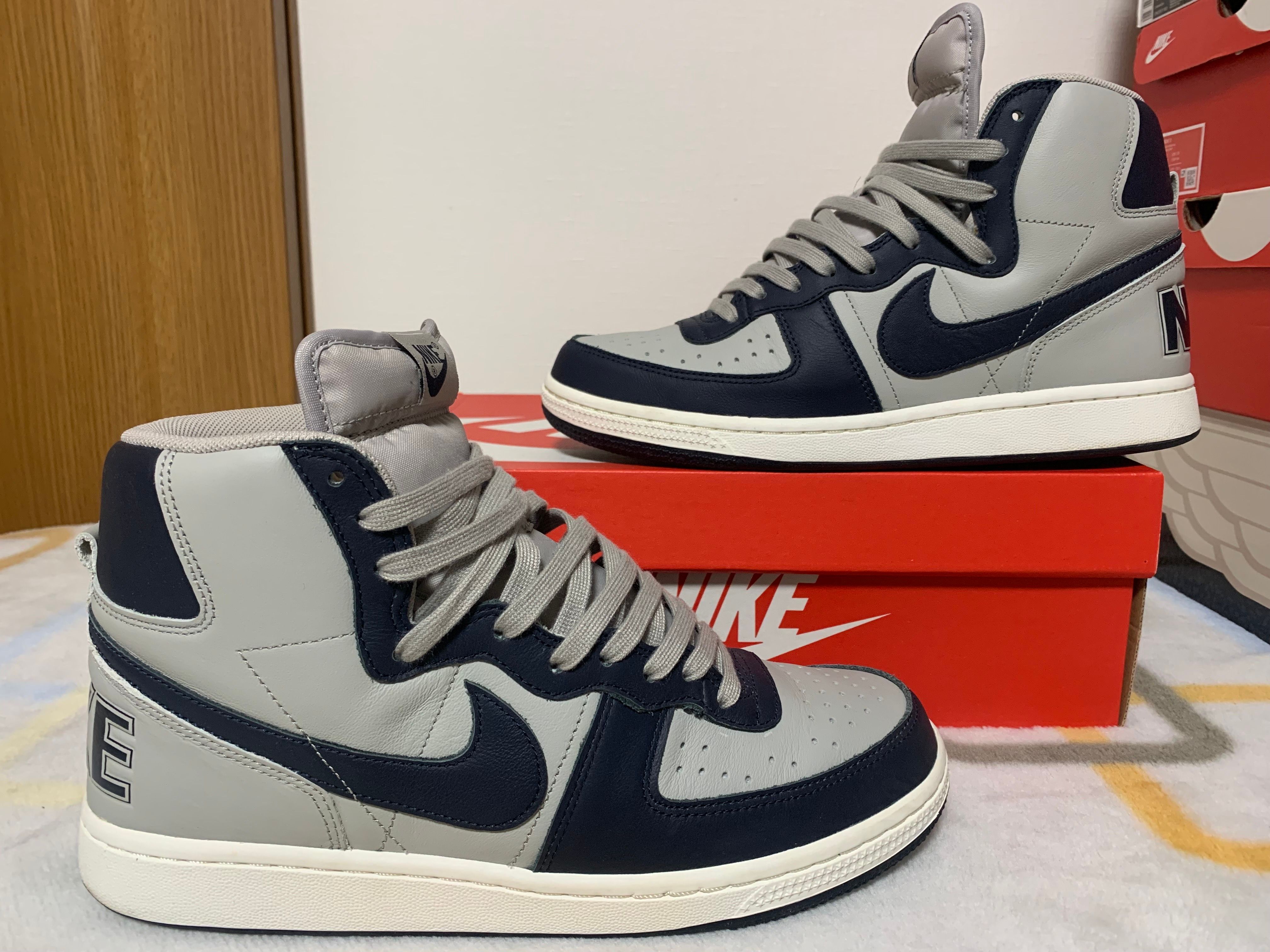 Nike Terminator High "Georgetown/Granite and Dark Obsidian"(2022)