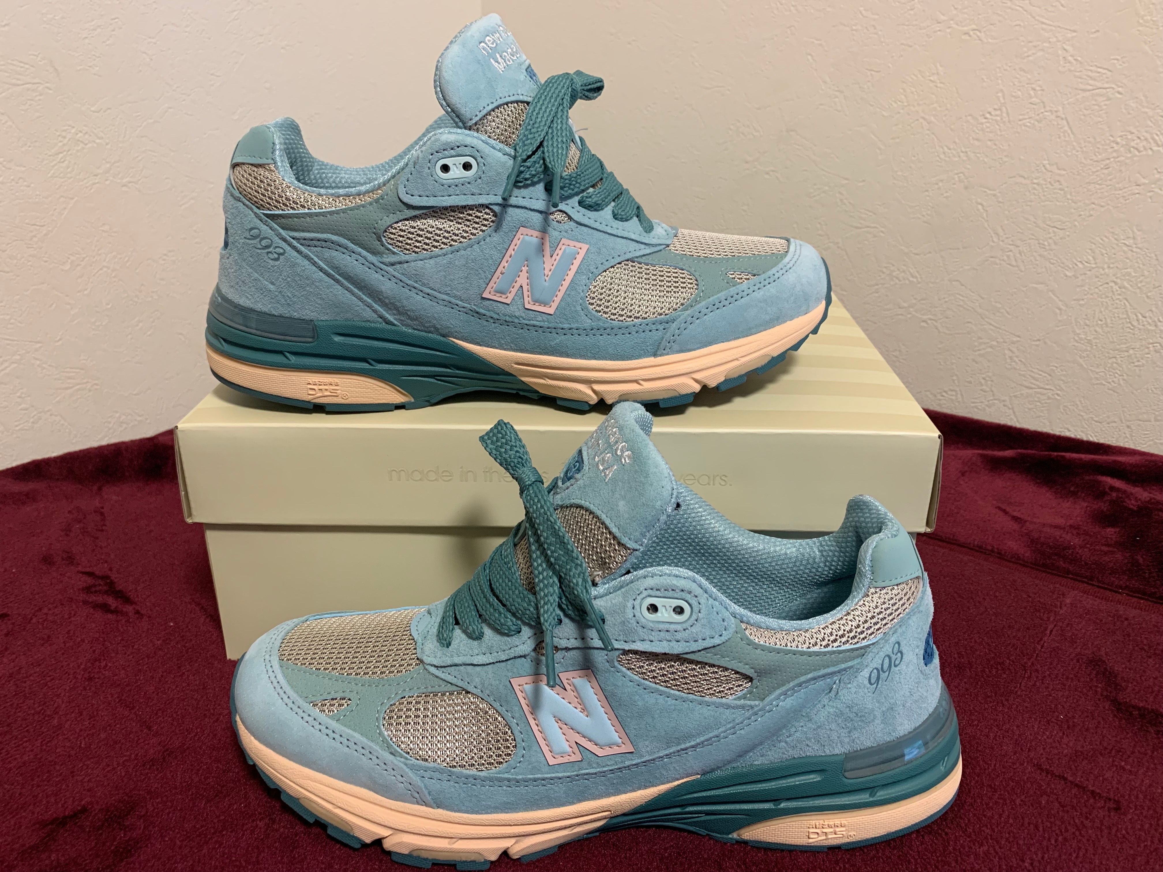 Joe Freshgoods × New Balance 993 Performance Art "Arctic Blue"