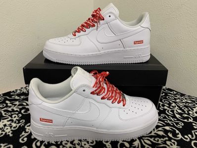 Supreme × Nike Air Force 1 Low "White"
